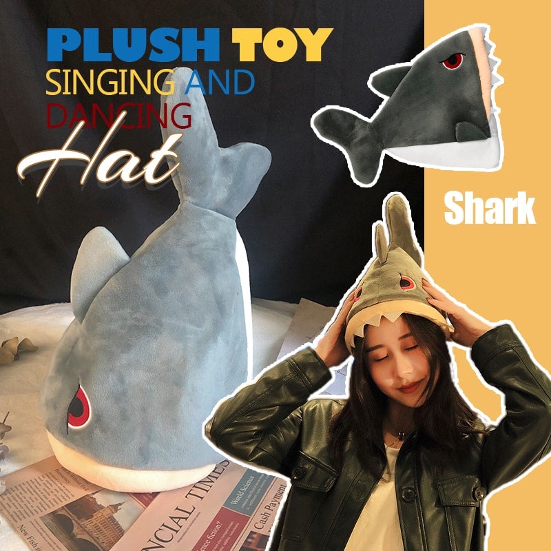 Plush Toy Singing And Dancing Singing 2022 Turkey Thanksgiving Hat Novelty Cooked Chicken Bird Secret Santa Fanc