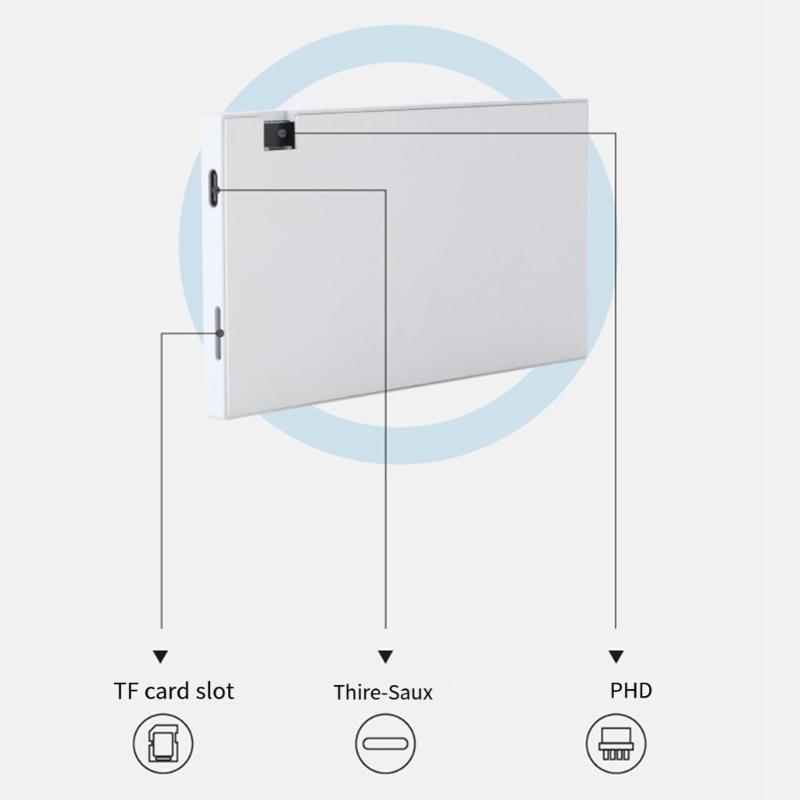 652f draagbare 5.2- inch extra monitoren, secundair scherm, beeldscherm