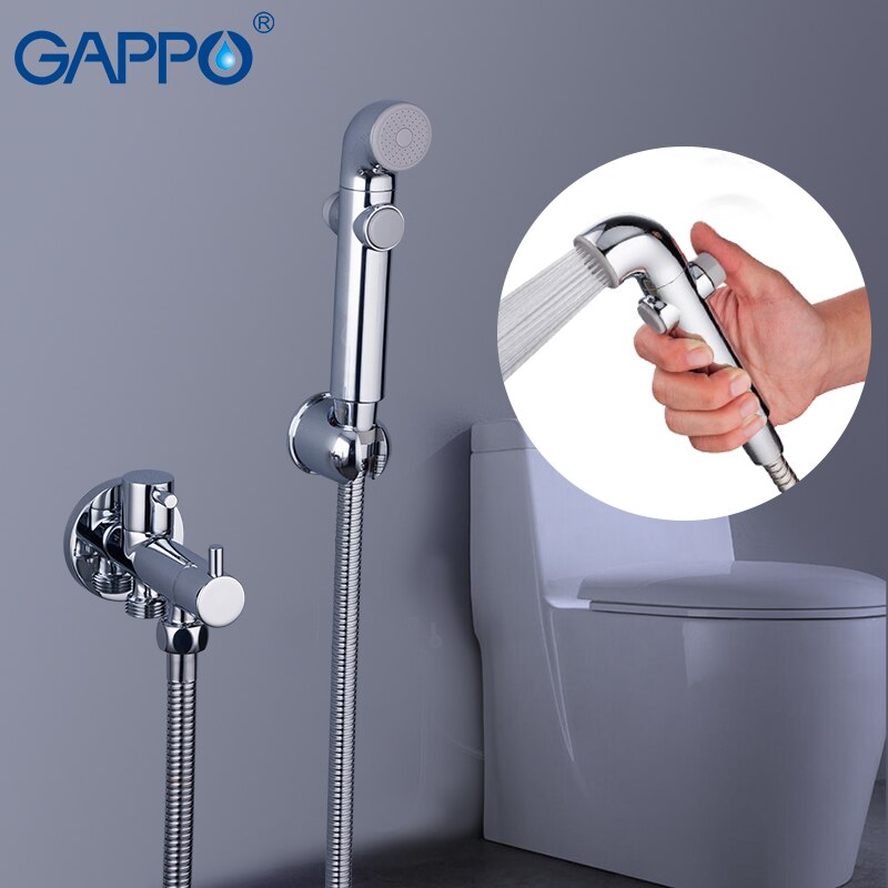 Gappo bidets vandhane muslimsk brusebad toilet sprøjte vandhane toilet bidet vægmonteret håndholdt