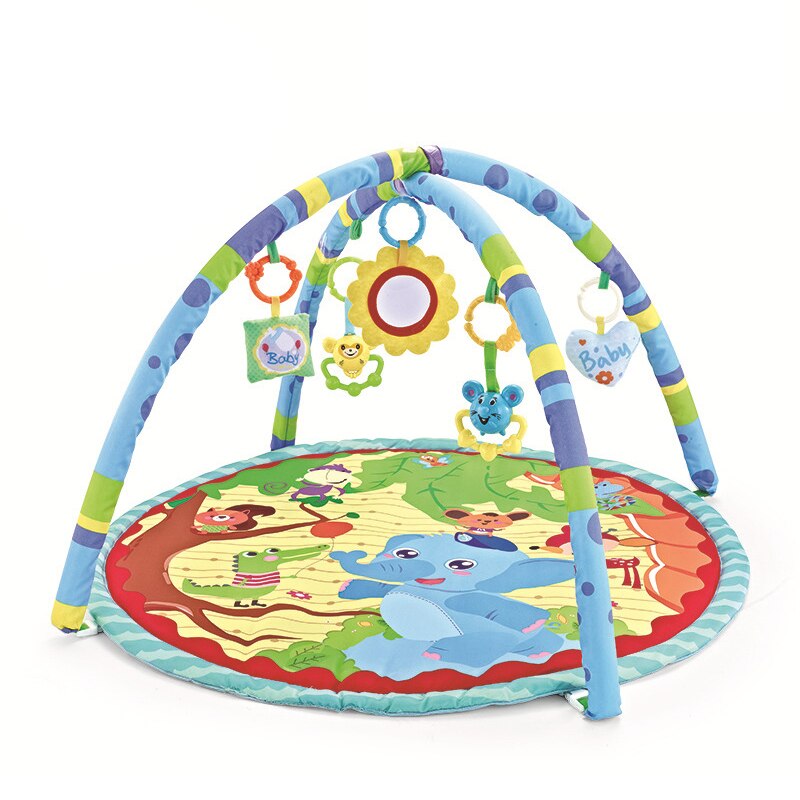Marco de Fitness para bebés, manta de juego para gatear, rompecabezas, valla multifunción, estera para gatear, juguetes de iluminación, PISCINA DE BOLAS del océano: H