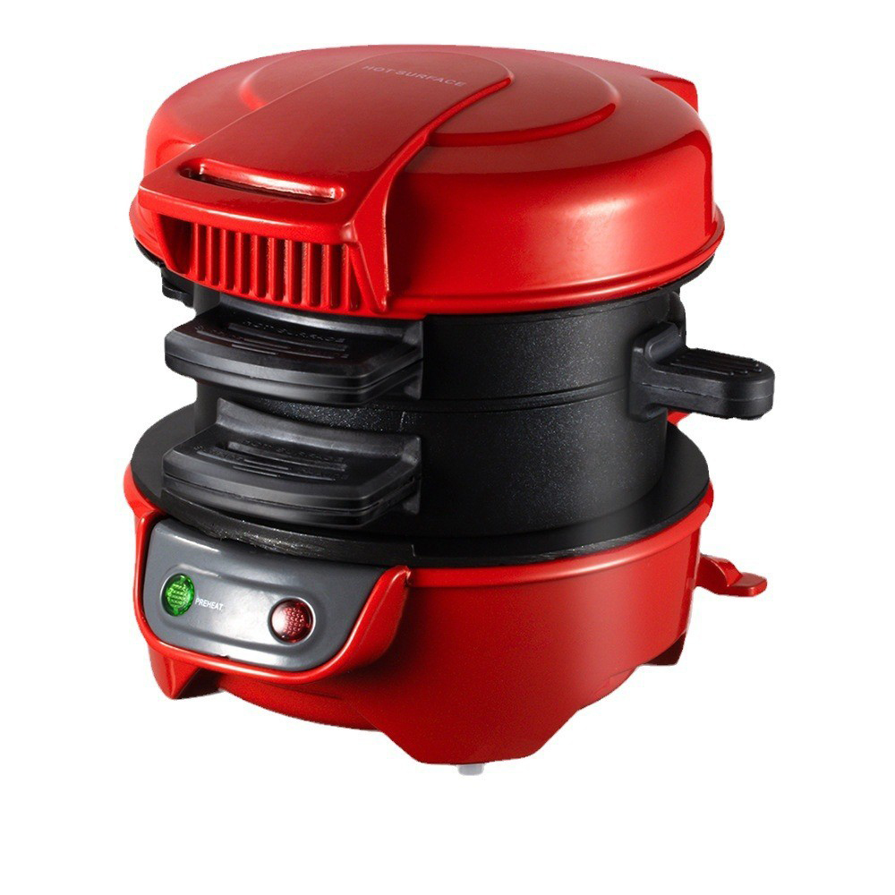 220V/110V Elektrische Burger Sandwich Maker Maschine 600W Hamburg Sandwich Maker Mit Eierkocher Ring Maschine Brot waffel Maschine: 220V