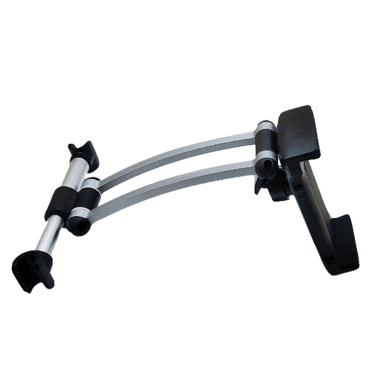 Aluminium achterbank hoofdsteun telefoon tablet autohouder 5-13 inch tablet telefoon autohouder ondersteuning voor ipad pro 12.9 iphone  x 8 plus: 01