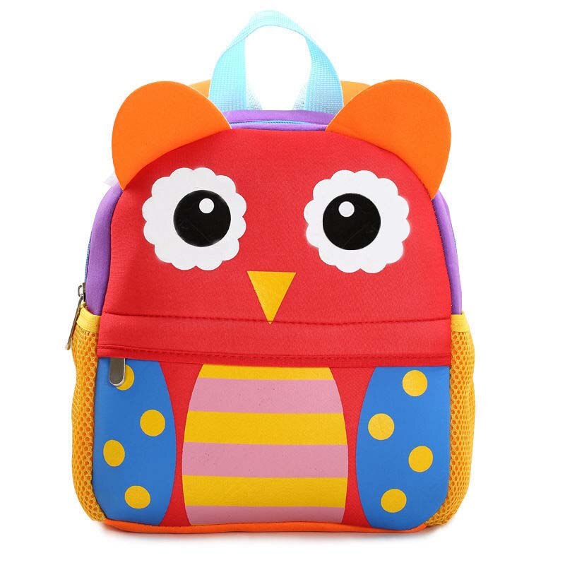 Kid Peuter Rugzak Super Leuke Cartoon Dier Kleuterschool Schooltas Baby Cartoon Dier Tas Schoudertas 1-7 jaar: C