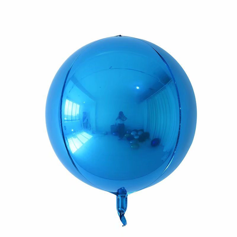 Globo de helio 4D de oro rosa de 22 pulgadas, Globos metálicos de arco iris, decoración de de cumpleaños, boda para niños, Baby Shower, juguete para