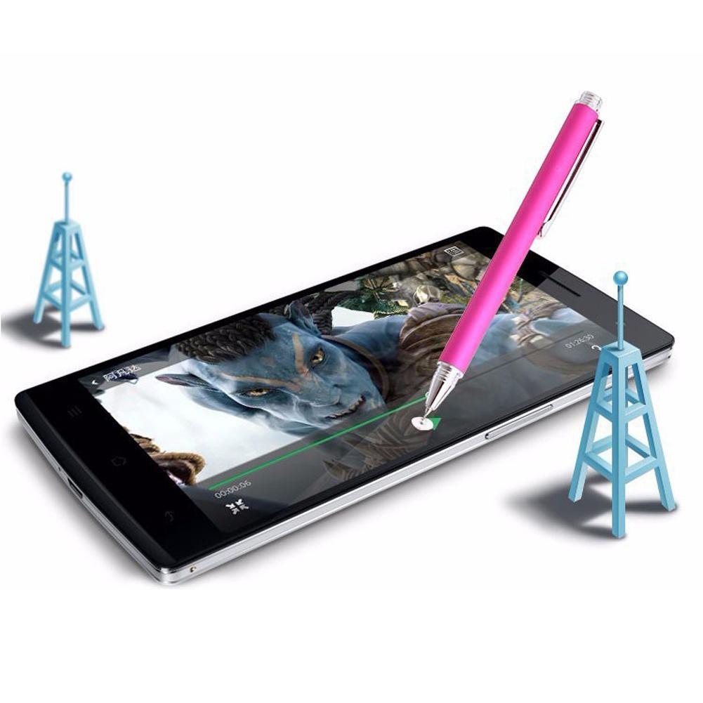 Tablet stylus penna fin spets rund tunn spets kapacitiv stylus penna surfplatta pekskärm pennor för iphone ipad samsung