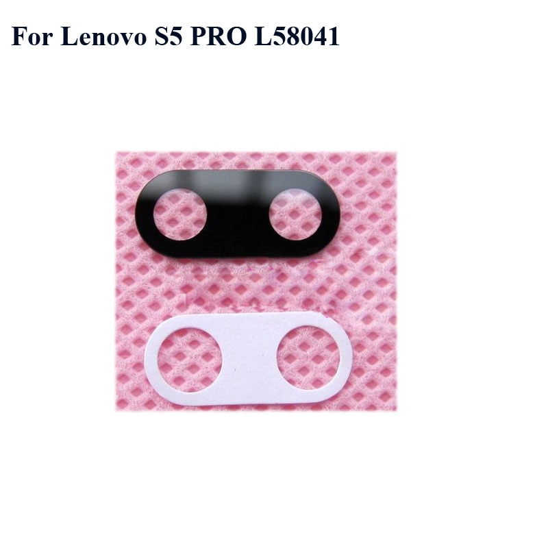 Originele Voor Lenovo S5 PRO L58041 Achter Back Camera Glas Lens Voor Lenovo S5PRO Reparatie Reserve Vervanging S 5 Pro l58041