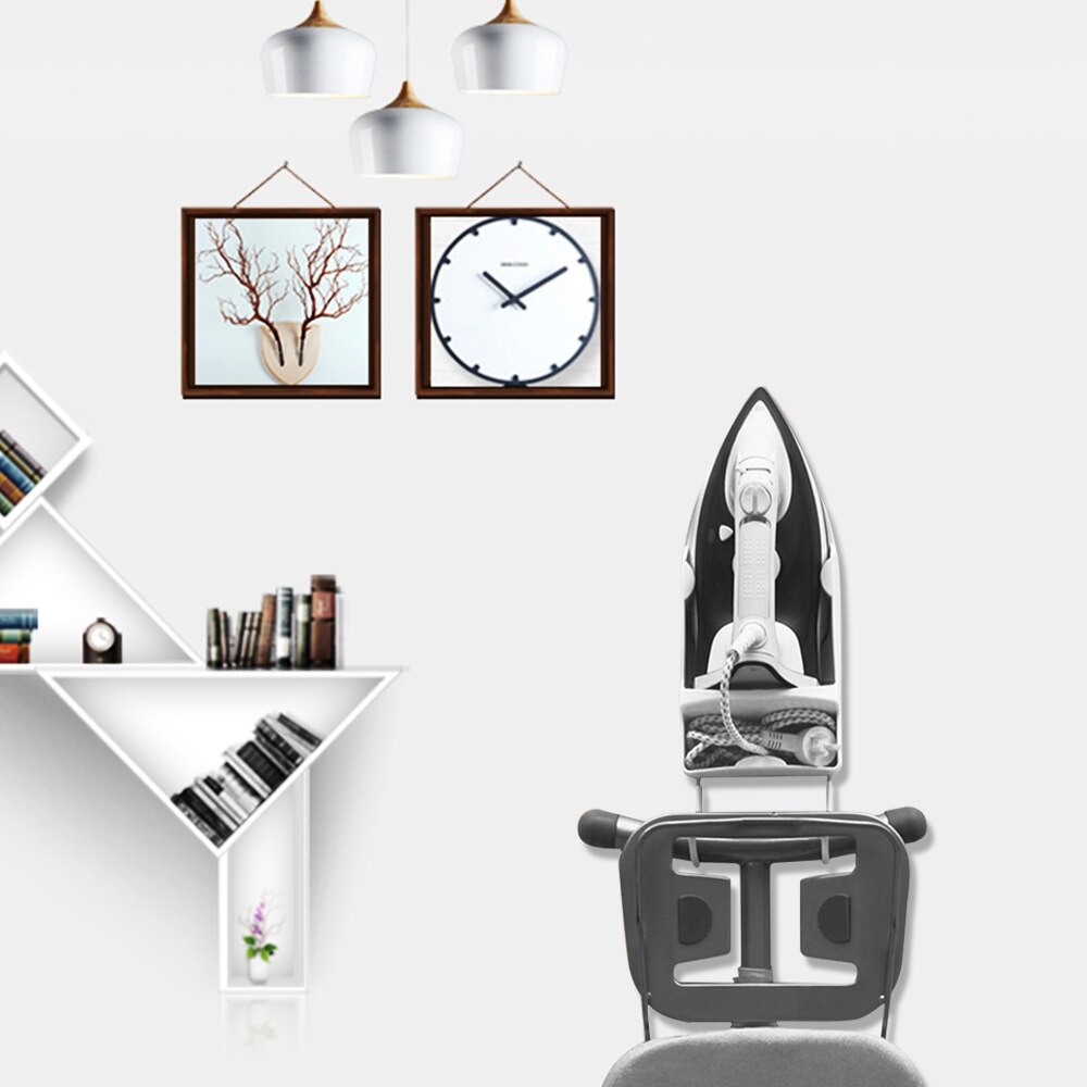 Ironing Board Holder Hanger Cupboard Door Wall Mount Storage Rack