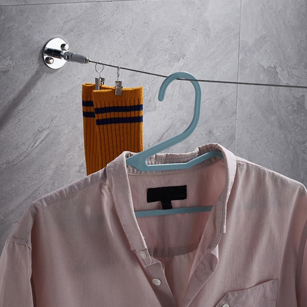 Aangepast Gordijn Draad Staaf Set Muur Raam Decor Staal Multifunctionele Touw Kabel Spanner Decoratieve Accessoires &amp; Clip