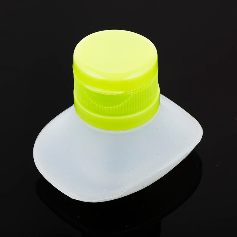 Green Silicone Kitchen Gadgets Salad Squeeze Sauce Jar Kitchen Supplies Picnic Camping Gadget