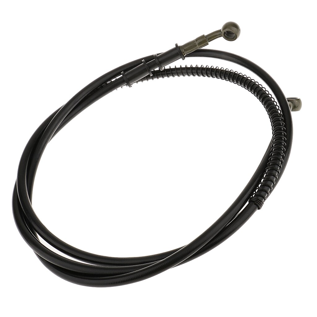 Manguera Universal de goma para freno de motocicleta, línea de embrague con resorte, 190cm
