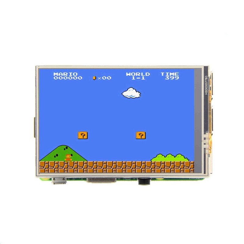 RPi4 3.5 inch 125MHz SPI TFT LCD Display Touch Screen + ABS Case For Raspberry Pi 4 Model B 3B+