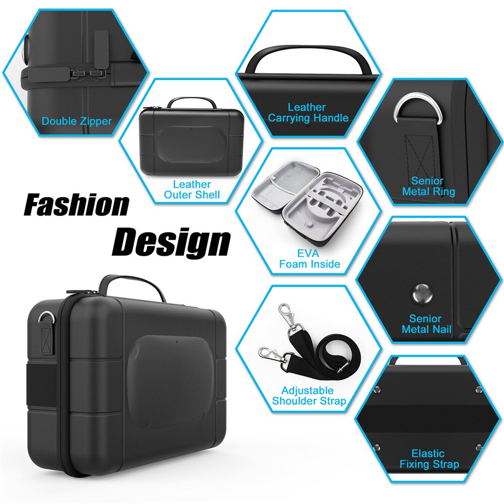 Tragbare reise-schutztasche für oculus quest vr-gaming-headset, touch-controller, große aufbewahrungstasche