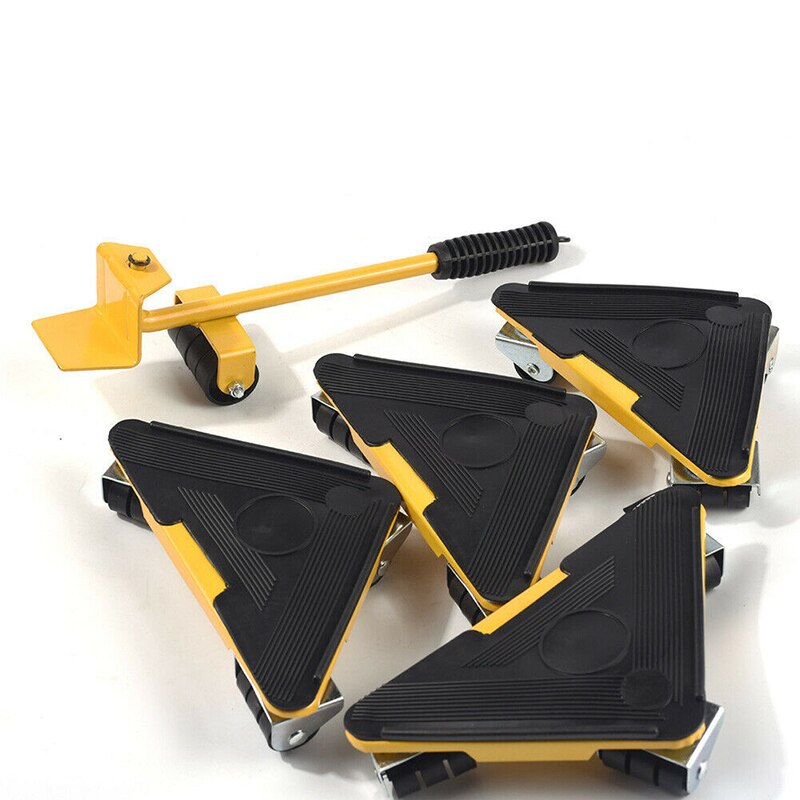 Max Load-Bearing 1000Kg Furniture Transport Lifter Shifter Metal Heavy Duty Stuffs Moving Tool for Household Mover