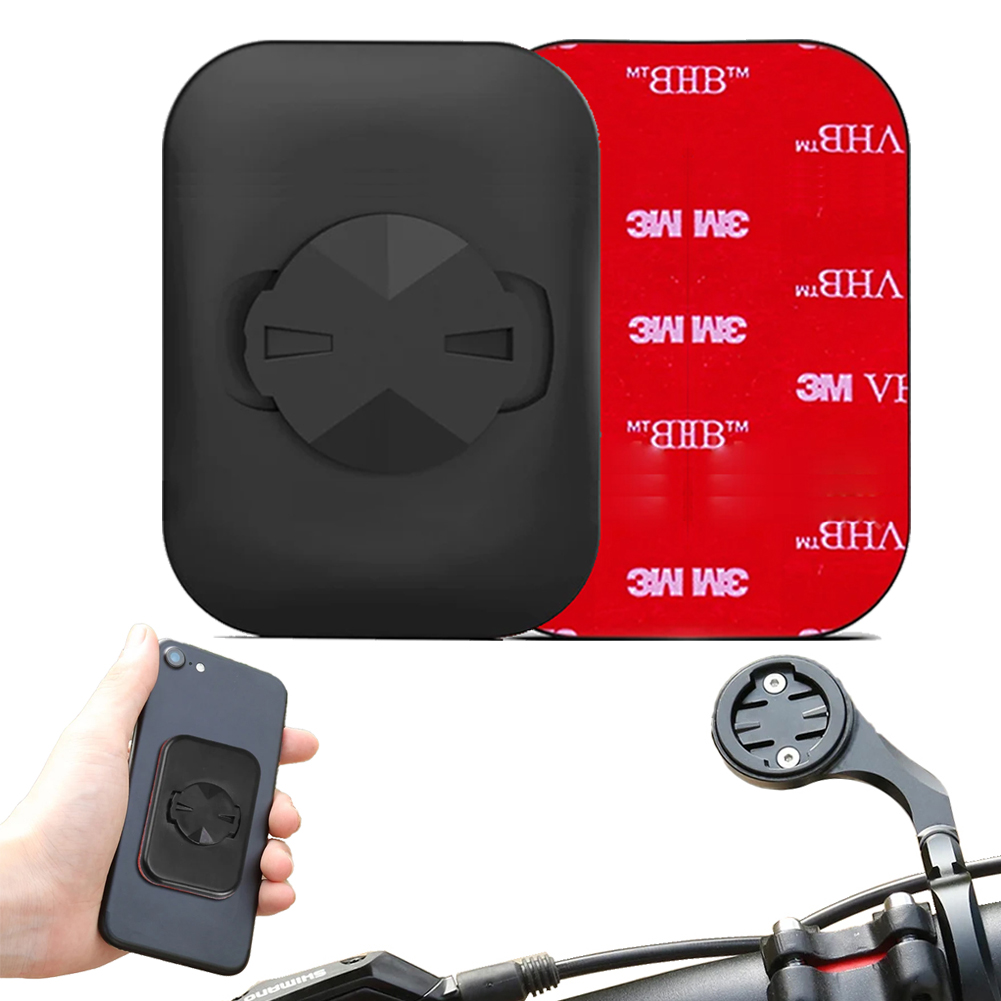 1/4 stk. opgraderet cykelcomputer bagsidelap til garmin cykel mobiltelefoncomputer gps speedometer monteringsbeslag