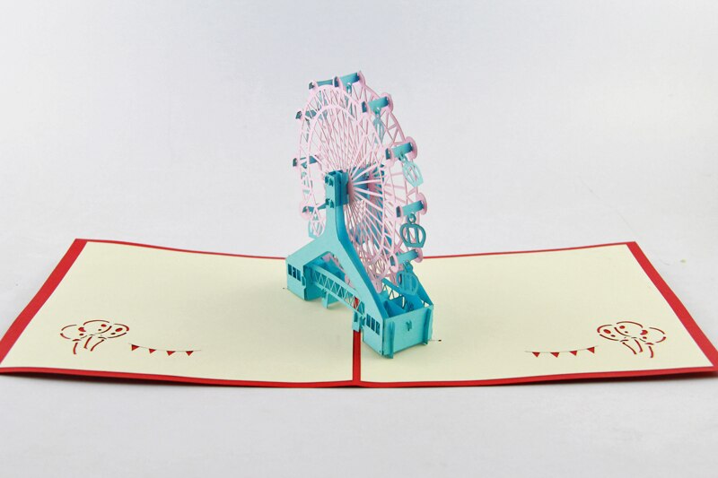 Ferris Wheel Pop up card 3D card ferris