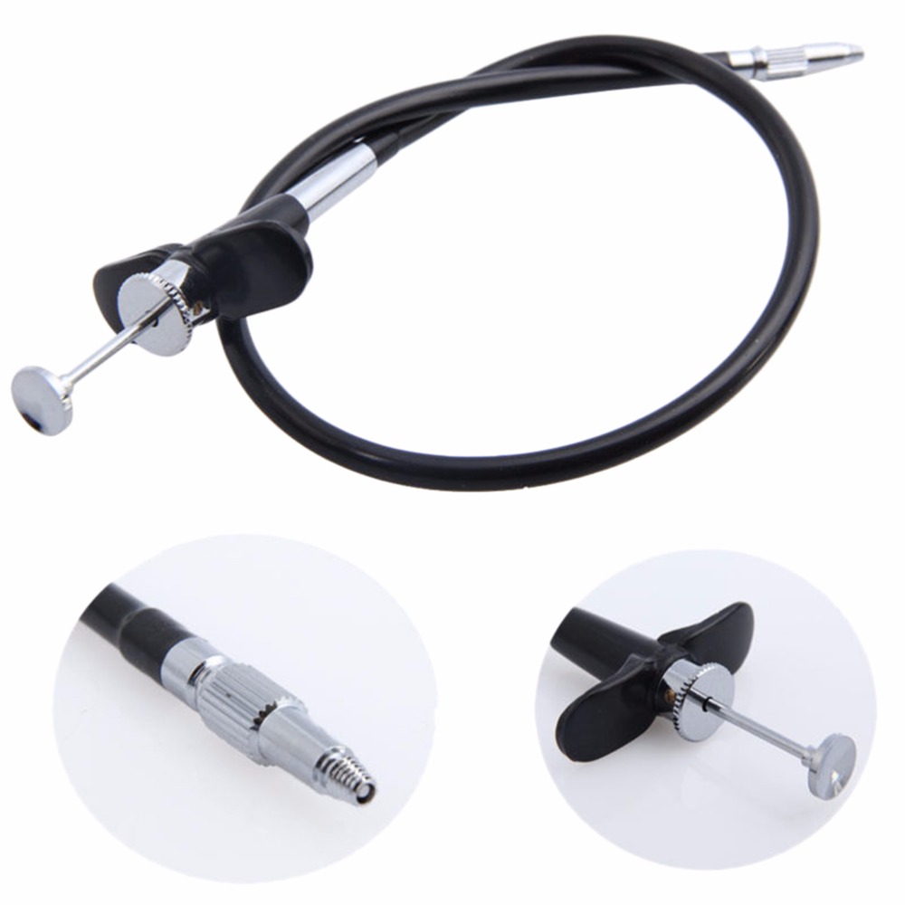 40cm Black Mechanical Locking Camera Shutter Release Remote Control Cable