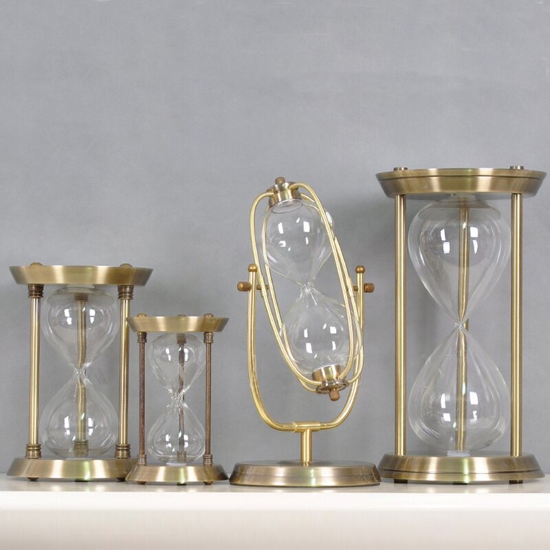 Self-installed sand homemade hourglass empty bottle timer birthday wedding decoration home Glass Hourglass