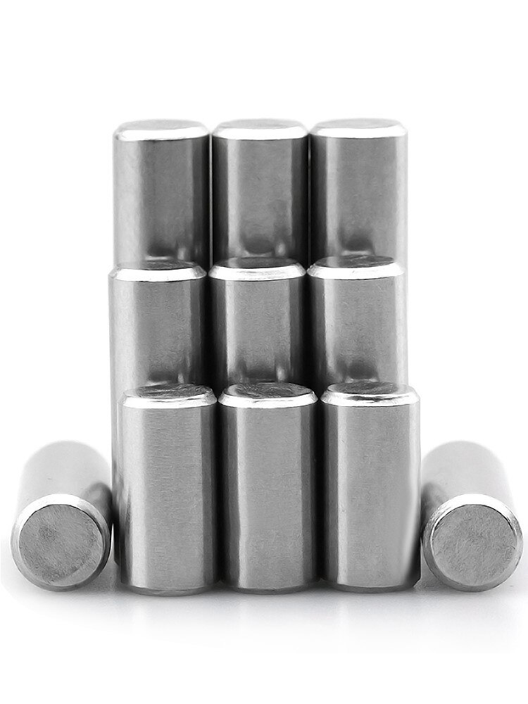 M3 szpilka cylindryczna kołek ustalający 304 ze stali nierdzewnej stałe walcowe igiełkowe naparstek 3mm x 4 5 10 12 14 16 18 20 45 50 55mm