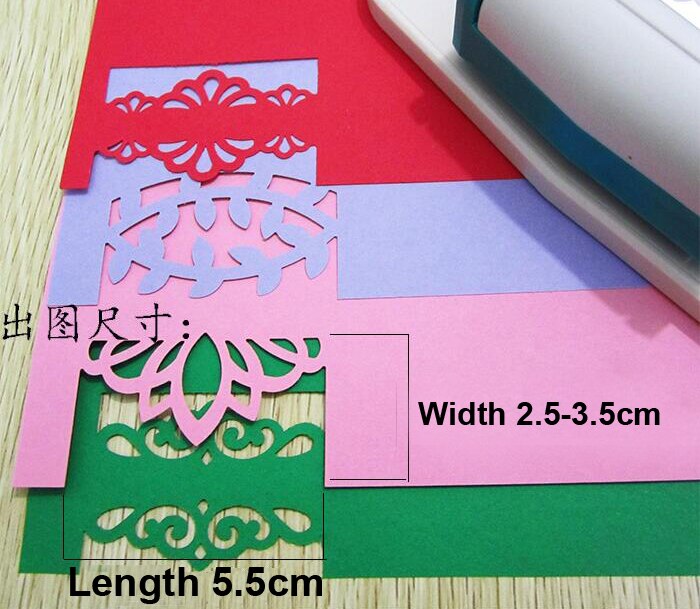 Perforadora de bordes para papel, dispositivo de espuma para estampar Bordes de álbum de recortes, cortador de papel artesanal hecho a mano, , novedad