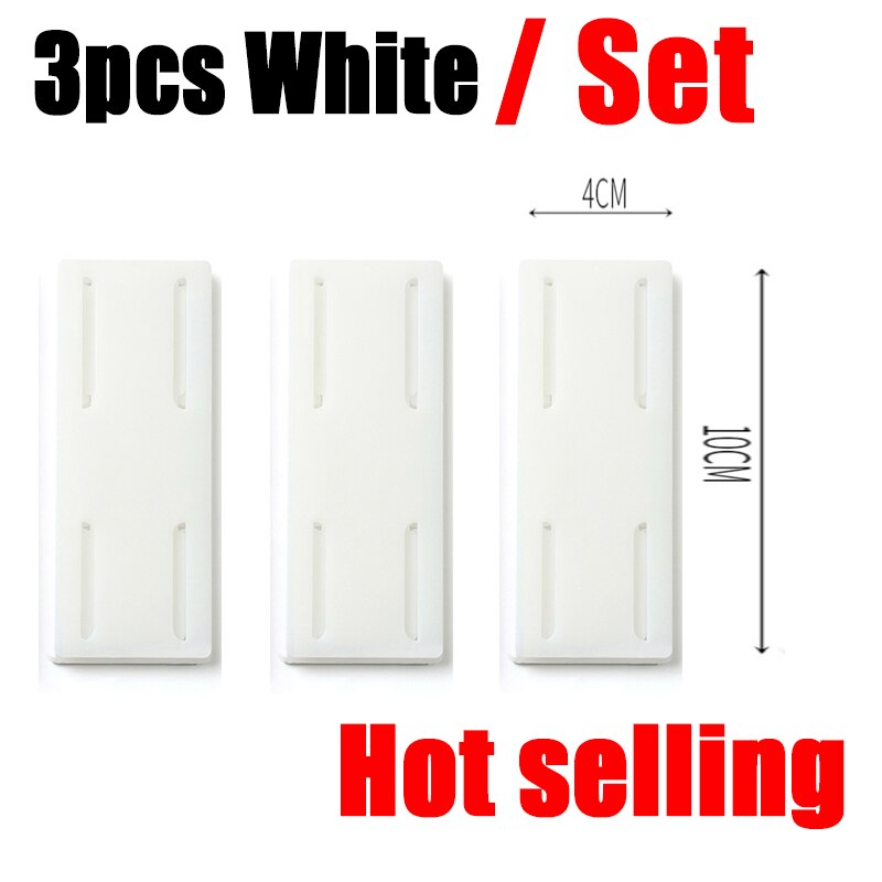 5 stk hvit stikkontakt lime fikser lapp panel holder vegghengende plugg fikseringsenhet slagfri plugg multifunksjonskroker: 3 stk