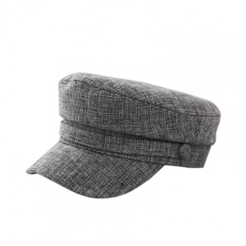 Béret confortable en Polyester pour femmes, chapeau à 8 panneaux, à la , pour la photographie: Grey