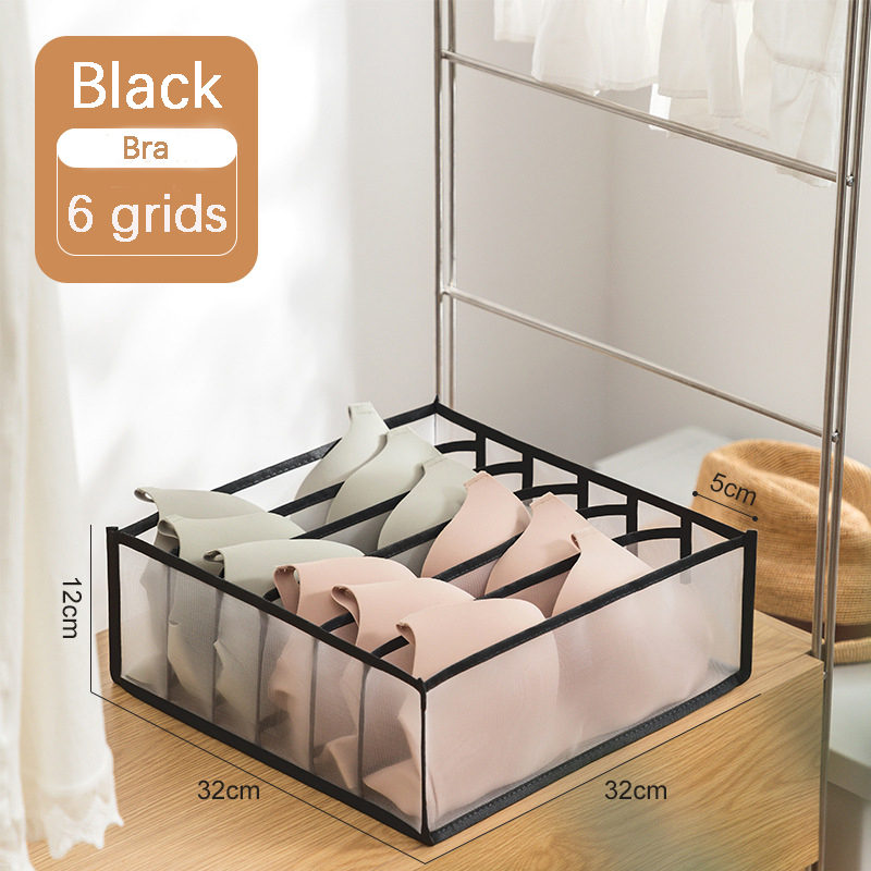 Organizador de armario plegable, cajas de almacenamiento de Jeans, suéter, calcetines, armario, ropa interior, Cajones, cajas separadoras de ropa: Gris claro