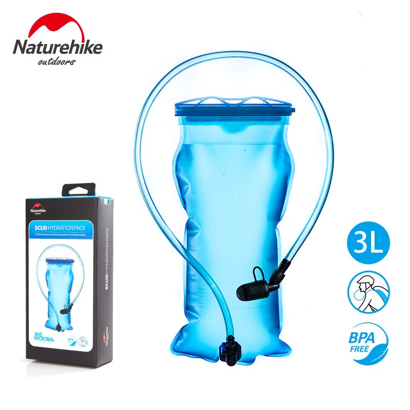 Naturehike Outdoor Blaas Water Bag Fietsen Wandelen Drinkwater Zakken Sport Klimmen Running Blaas Zak NH18S070-D: 3L