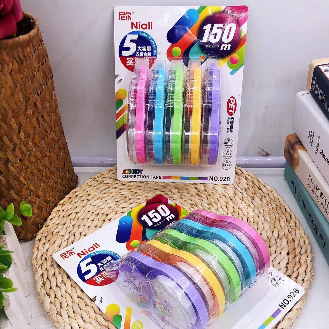 Correction tape full meter economic package 72 meters 150 meters large capacity correction tape modified plastic tape: 72 meters150 meter