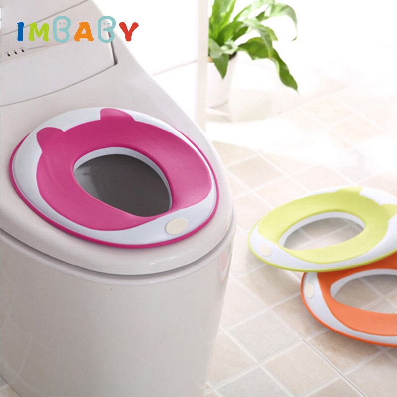 IMBABY Baby Boy Potty for Kids Training Seat Baby Girl Pot Adjustable Ladder Children Toilet Safety Folding Bebe Seat Pots Frog