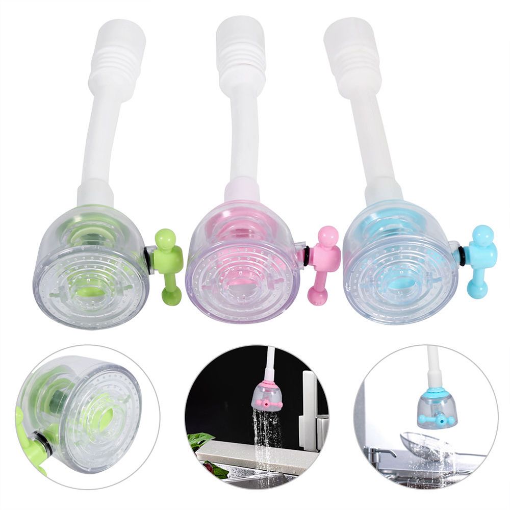 360°Rotatable Faucet Extender Water Saving Flexible Sink Tap Sprayer Kitchen Bathroom Faucet Adapter Nozzle Tap Filter