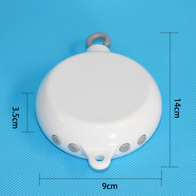 Baby Boy Girl Novelty Rattles Toy Rotating Hanging Crib Bed Mobile Bell Toy Safe and Non-toxic Music Box Toy For Bluetooth d