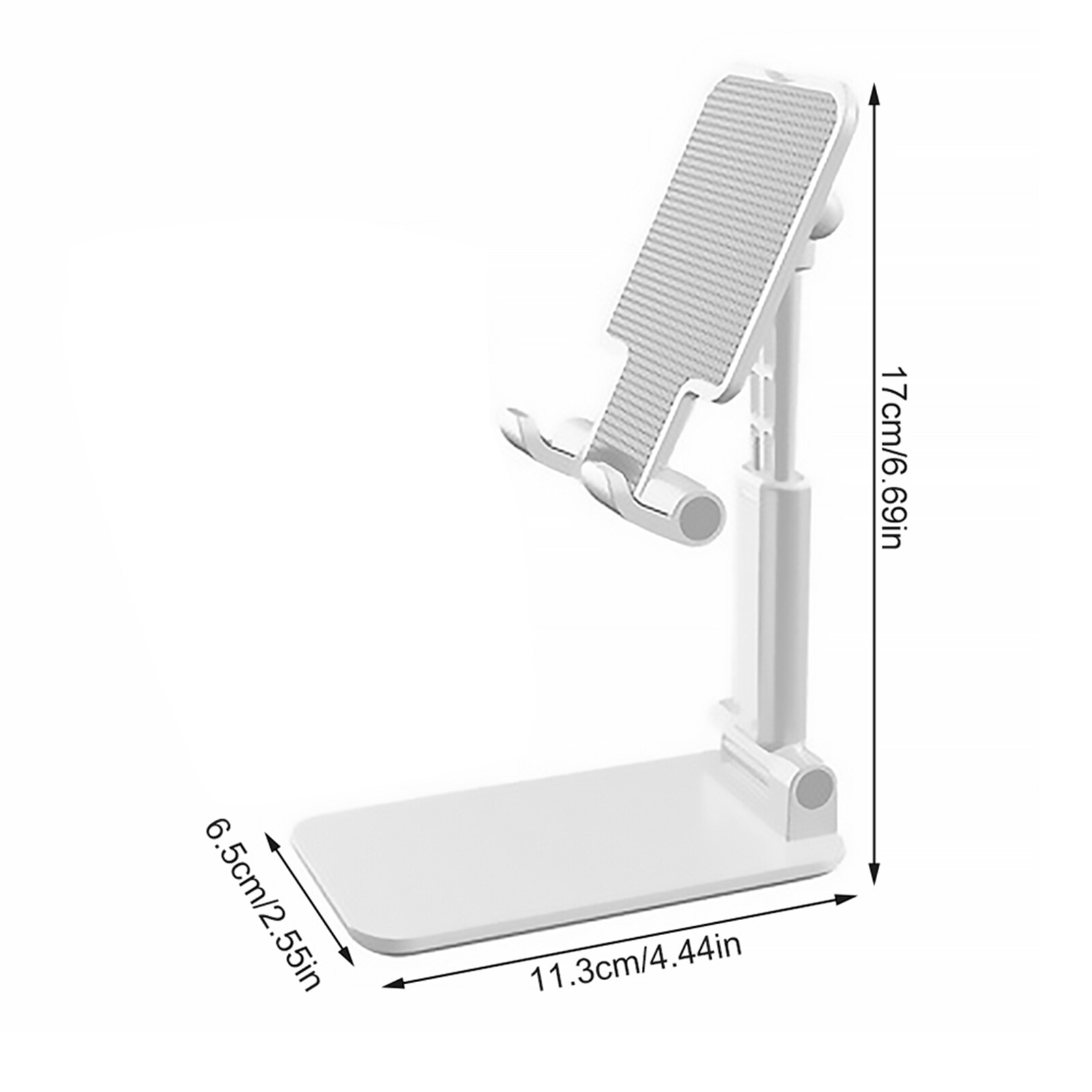 Universal Desktop Mobile Phone Holder Stand for iPhone iPad Adjustable Metal Tablet Foldable Table Cell Phone Stand Holder
