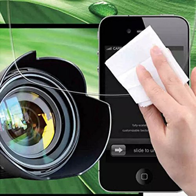 100pcs ZEISS Bacteria-free computer scratch remover microfiber laptop screen cleaner phone lcd cleaning wipes for iphoneX