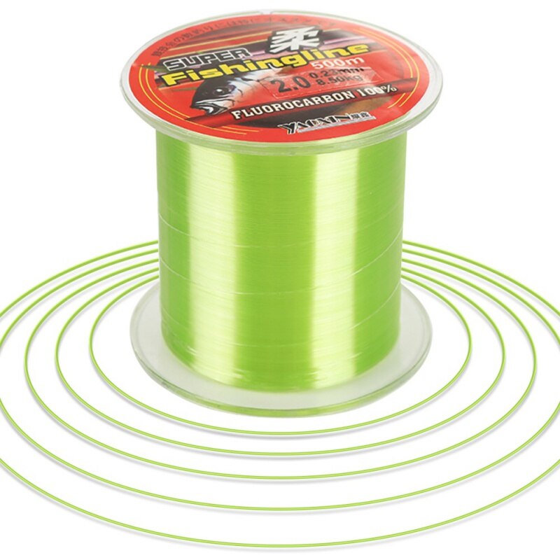 200M Nylon Fishing Line Fluorocarbon Coated Monofilament Fishing Leader Line Carp Fishing Wire Fishing Accessories