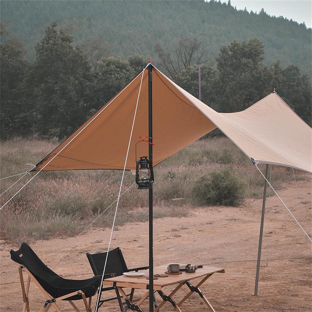 Tent Pole Adjustable Tent Support Rods Beach Shelter Tarp Awning Pole Replacement Poles Accessories for Camping Hiking Tent