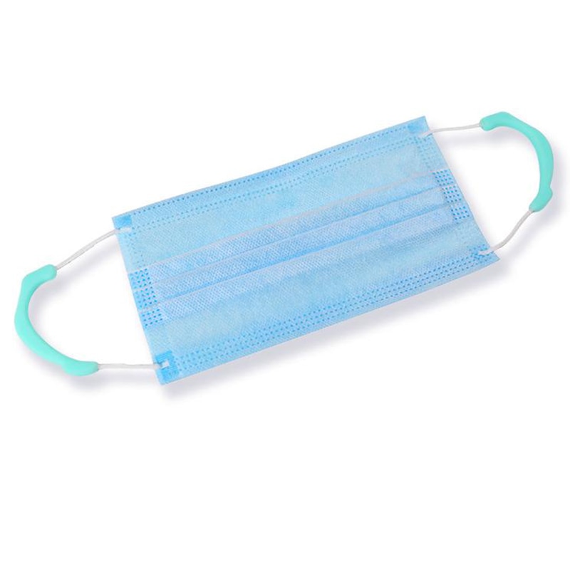Mascarilla de silicona Universal con gancho, 2 pares de sujeción para la oreja, mascarilla protectora para la oreja, prevención del dolor de oreja