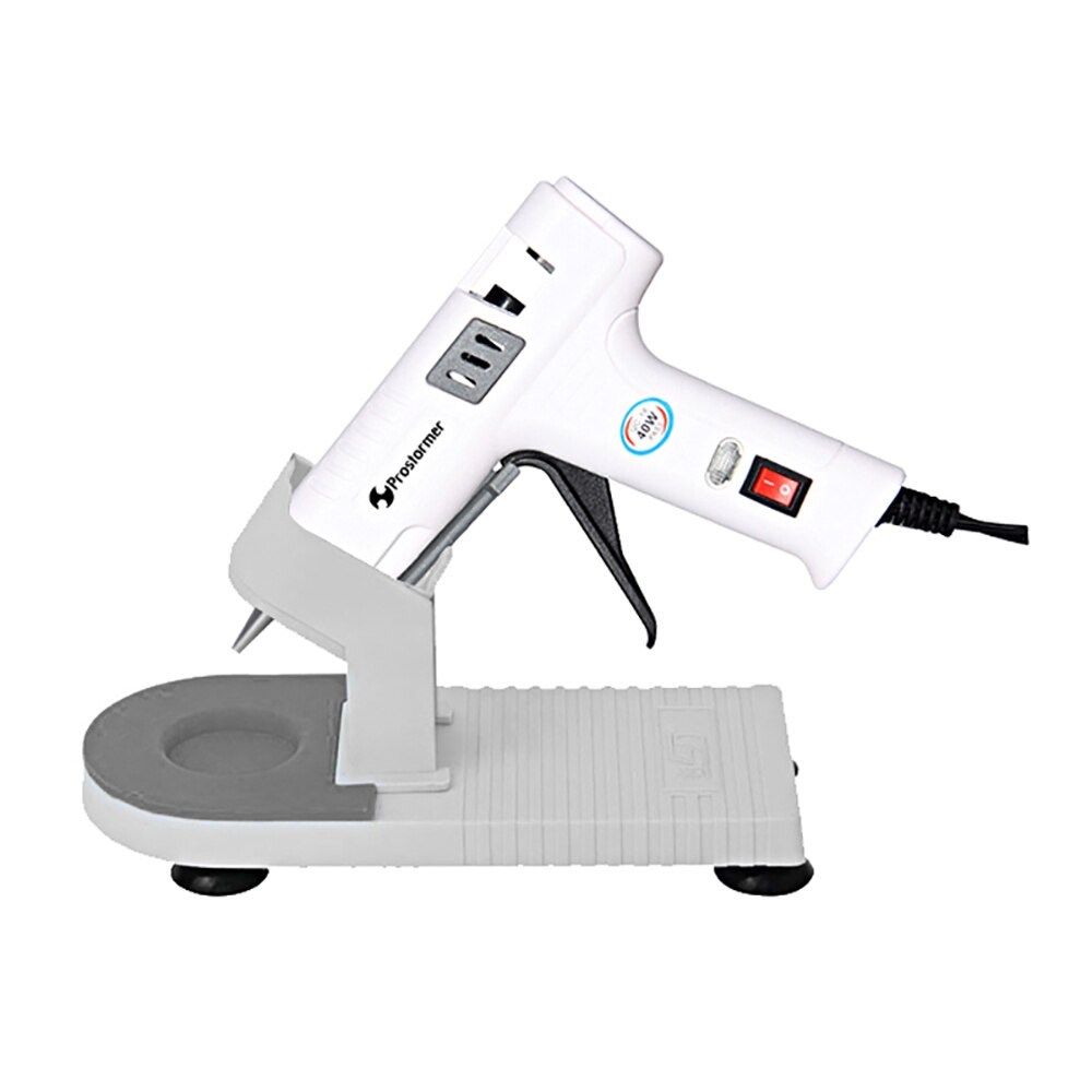PROSTORMER Hoge Temp Heater Melt EEN Hete Lijmpistool Hotmelt Lijmpistool Reparatie Tool Heat Gun Mini Gun Use7mm lijm Sticks Optionele Base