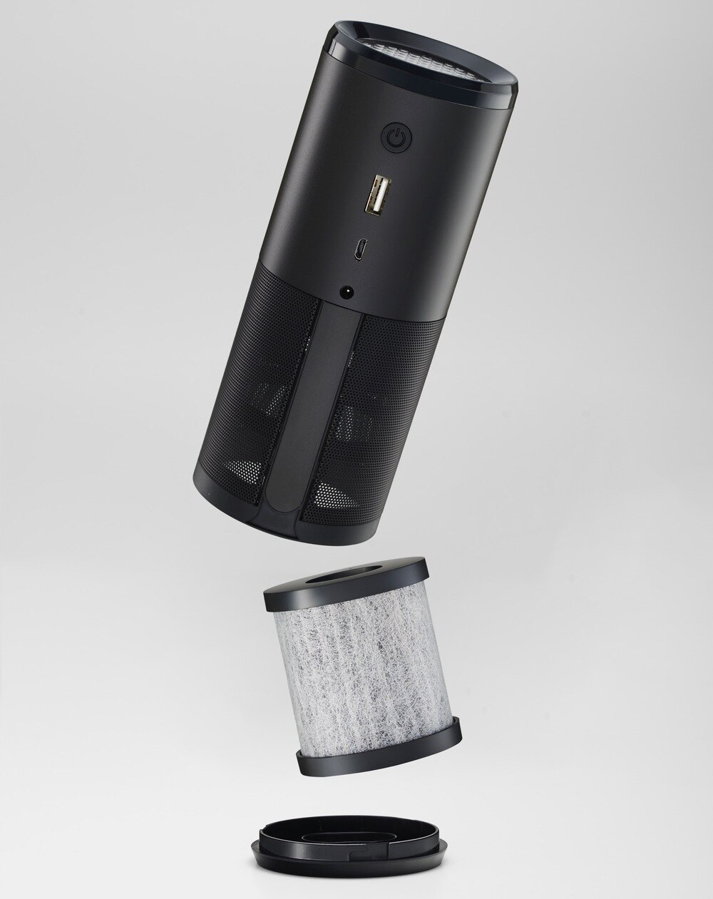 Purificador de aire con filtro Hepa H13 H14, filtro redondo de carbón activado, elimina el polvo, mata Virus y bacterias