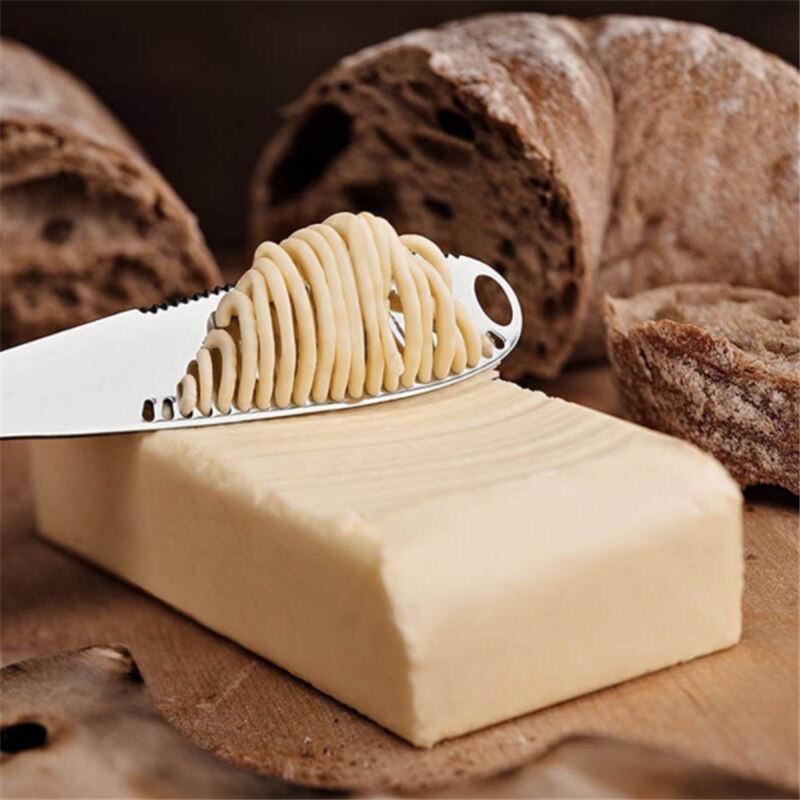 Butter Cutter Edelstahl Butter Cutter Messer Käse Treuer Utensil Messer Werkzeug Creme Cutter Küche Käse Werkzeuge