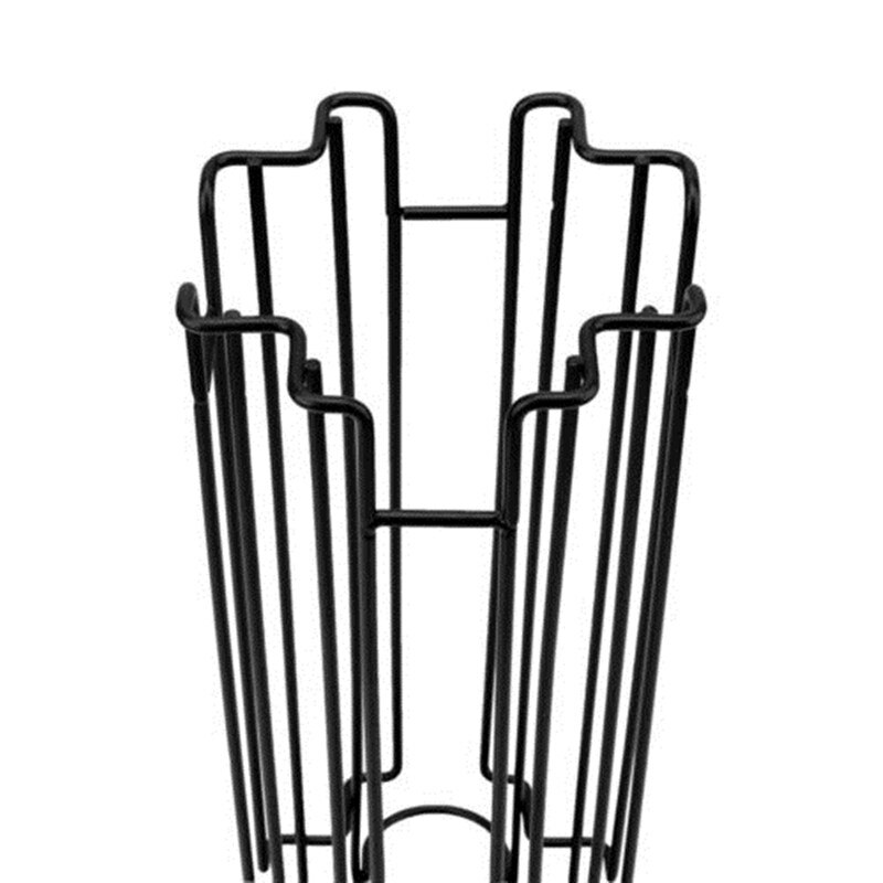 Dolce Gusto-support de stockage 24 pièces, présentoir rotatif pour dosettes de café, support d'électrodéposition, capsules noir, grande capacité,