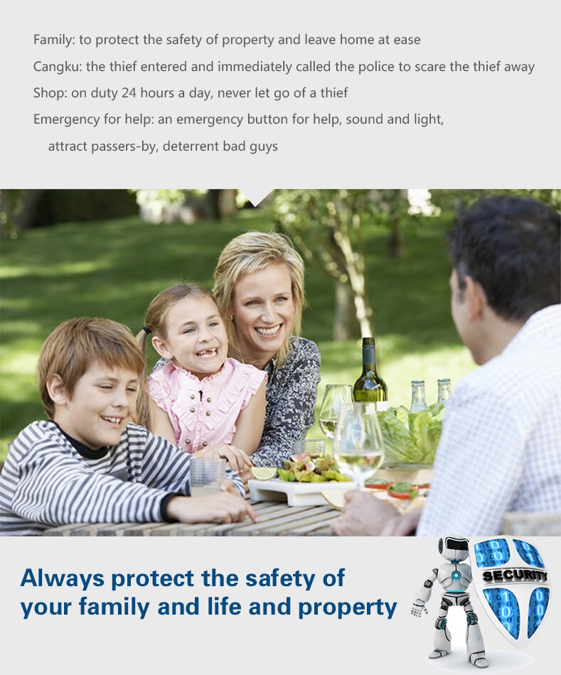 MULO Wireless Outdoor Sound Alarm Motion Sensor strobe Sirene DC 12V als alarm host für Home Lager PE516