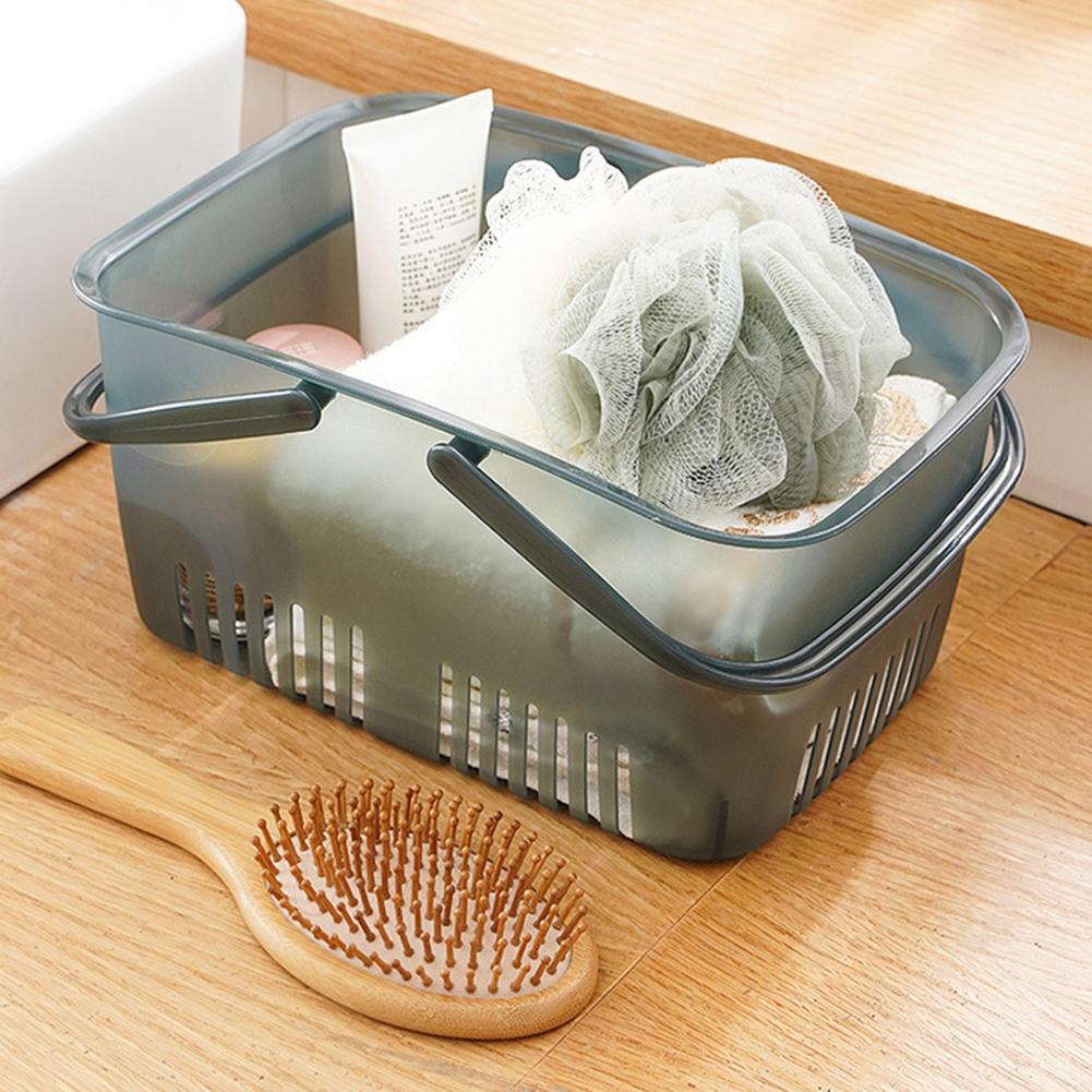 Practical Shower Caddy Bucket Handy Anti-deformed Water-proof Easy Carrying Shower Caddy Bucket
