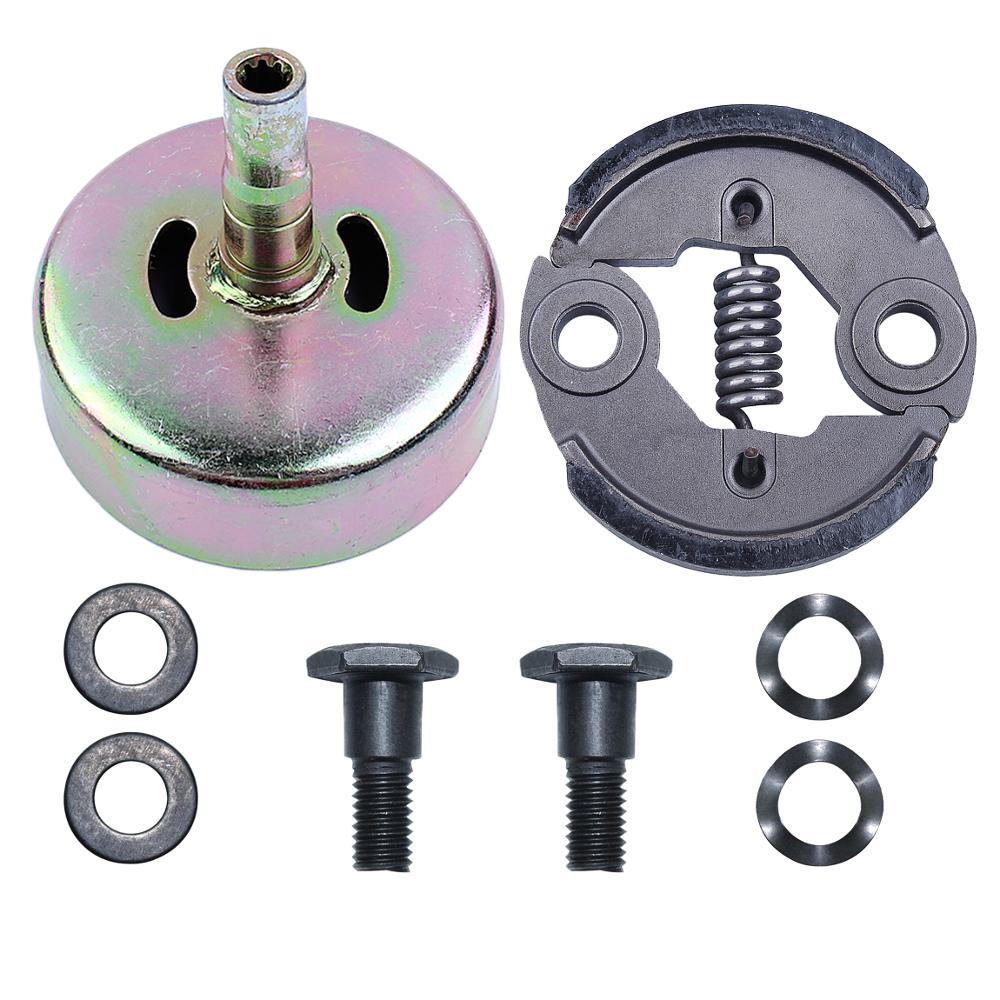 Square And Round Holes 9t Clutch Drum Kit For Honda Gx31 Gx35 1.3hp Small Engine Brush Cutter Grass Trimmer Parts