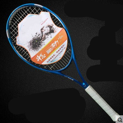 Carbon-net tennis beats studerende mandlige og kvindelige amatører singler tennis beaters et sæt gratis last: Hy03