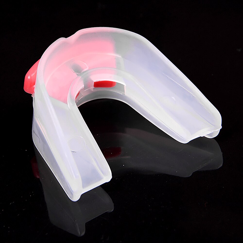 Safe Plasticity Sports Sided Mouth Guard Boxing Basketball Teeth Protector Cover