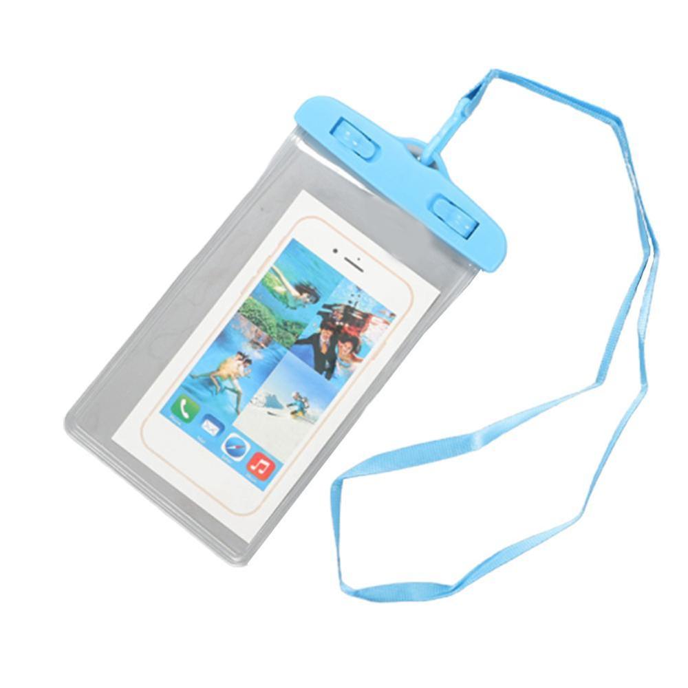 Mobiltelefon universell vanntett veske svømmeveske deksel bag undervannskoffert vanntørt basseng strandski til telefon sport  o7 y 7