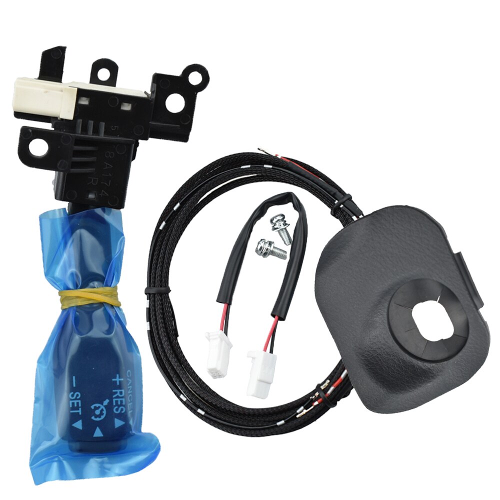 Steering Wheel Cover 45186-06300-C0 Handle Cover Cruise Control Switch Kit 84632-34017 84632-34011 For Toyota Camry (Hybrid): 1set-45186-06300-C0