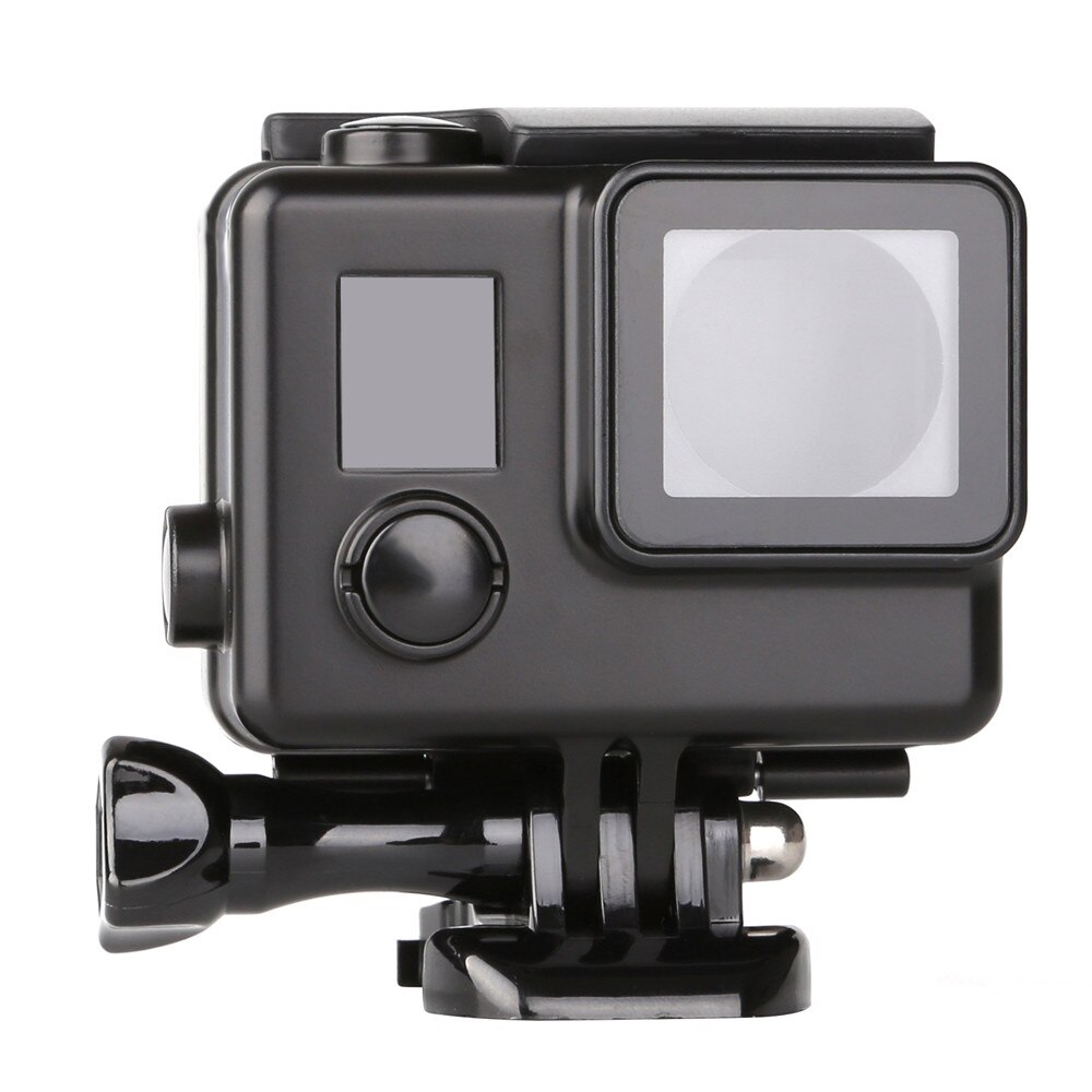 noir côté ouvert étui de protection accessoires de caméra pour GoPro Hero 4/3 +