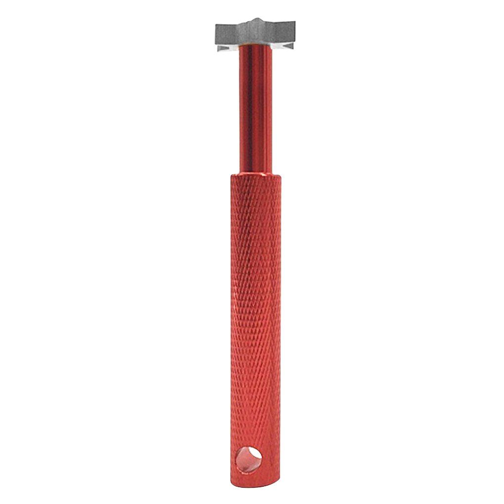 Aiguisoir de rainure de Club de Golf 6 têtes, aiguisage de cales de Golf Portable, outil de nettoyage de rainure en acier: A