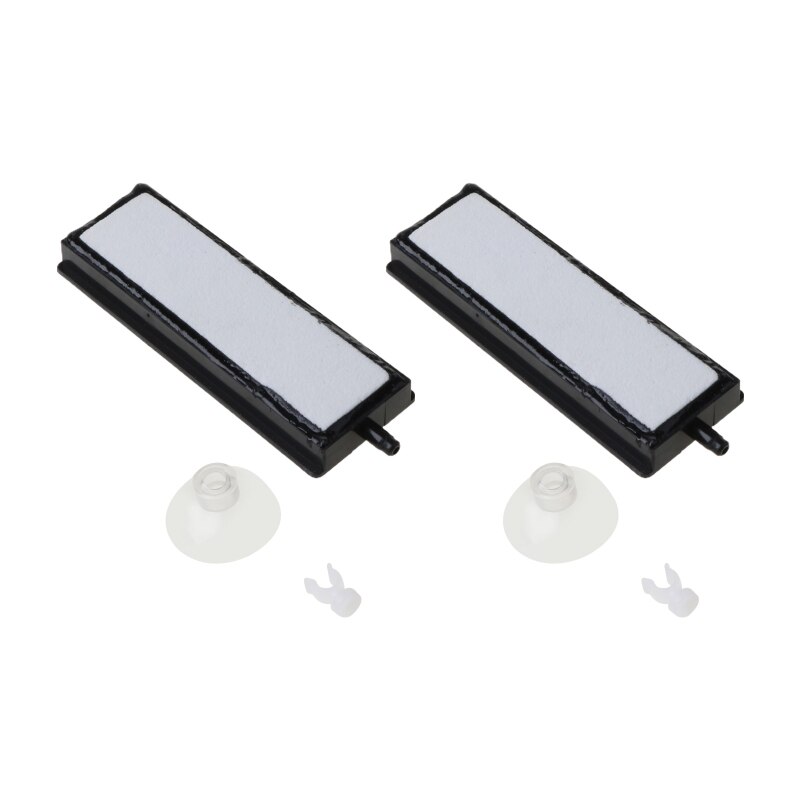 2 Stuks Aquarium Nano Beluchting Lucht Steen Bar Micro Bubble Diffuser Voor Aquarium Aquarium Beluchting Natuurlijke Veilige Vis